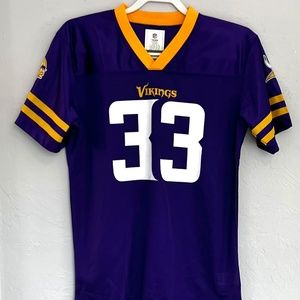 NWOT, NFL, Vikings, Official Sports Jersey, Cook #33 [YOUTH]
